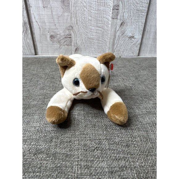 Ty Beanie Babies Snip Siamese Cat Plush 1996 - Picture 2 of 9